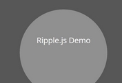 Material Design Wave-like Animation On Click - jQuery Ripple.js