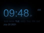Modern Digital Clock In jQuery