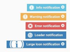 Powerful Notification Box Library - jQuery Notific
