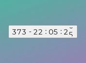 Retro Number Rolling/Flipping Effect With jQuery - digitScroller.js