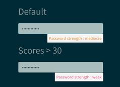 Minimal Password Strength Indicator In jQuery