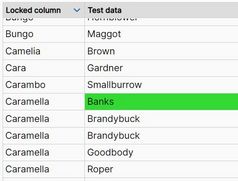 Performant Data Table Plugin With jQuery - dgtable