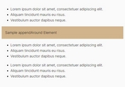 Control Where Element Should Be In The DOM - jQuery AppendAround
