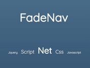 Horizontal Scrolling Menu In JavaScript - jQuery FadeNav