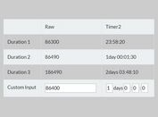 Convert Seconds Into Human-readable Durations - Timer2