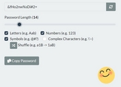 Secure Password Generator With Strength Indicator