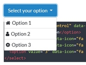 Beautify Select Box Using Bootstrap Dropdown Component - feastselect