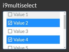 Select Multiple Options In A Select With Checkboxes - i9multiselect