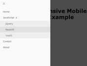 Semantic Responsive Mobile Navigation - jQuery rsmm