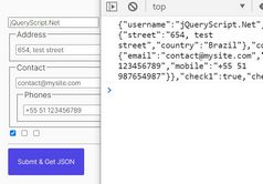 Serialize HTML Form To JavaScript Object - serializeFields