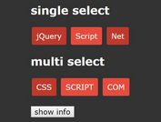 Single/Multiple Tag Selector Plugin With jQuery - tag_selector.js
