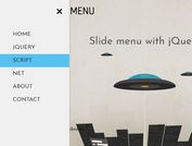 Nice Sliding Hamburger Navigation With jQuery And CSS