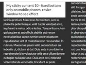 Highly Customizable Sticky jQuery Plugin - jQuery smartSticky