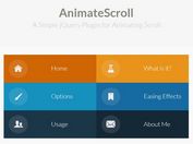 Smooth Scroll With Configurable Speed, Easing And Offset - animateScroll.js