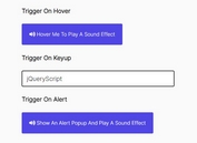 27 Sound Effects For Your jQuery Project - uiSound