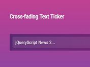 Cross-fading Text Ticker With jQuery And JSON - ticker.js
