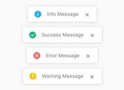 Minimal Customizable Toast Notification In jQuery - td-message