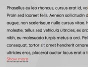 Toggle Long Text Block With Smooth Animations - dReadmore