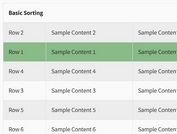 Touch-enabled Drag'n'drop Table Sorter - RowSorter.js