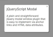 Ultra-easy Modal Window Plugin - jQuery Modalize