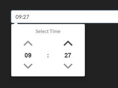 Tiny User-friendly Time Picker In jQuery