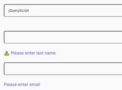 Validate Form Fields Using HTML Data Attributes - jQuery validate.js