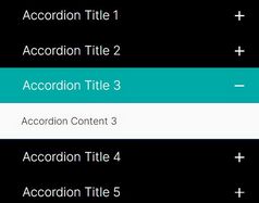 Minimal Vertical Accordion Menu With jQuery And CSS3