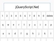 Qwerty/Numeric Virtual Keyboard Plugin - jQuery onscreenKeyboard.js