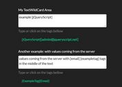 Add Wildcards To Textareas With The textWildCardArea.js Plugin