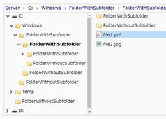Windows File Explorer Like Folder Tree In jQuery