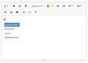 Simple Extensible WYSIWYG Editor For Web - summernote