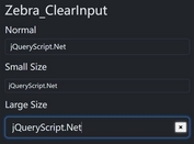 Easily Add Clear Buttons to Text Inputs with Zebra_ClearInput